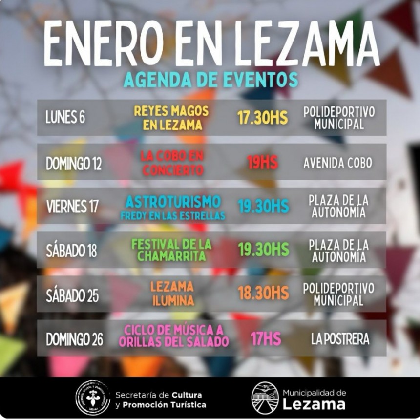 Enero en Lezama: agenda de actividades y espectáculos gratuitos