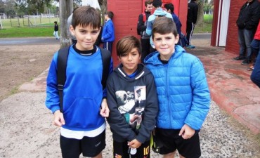Integrantes del Lefu Infantil probaron en Estudiantes de La Plata