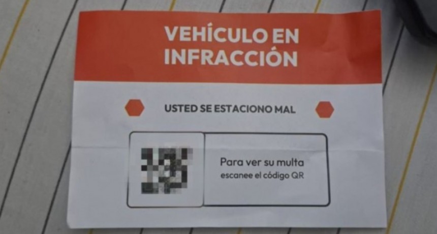 Nueva estafa con QR: “Vehiculo en infracción, usted estacionó mal”