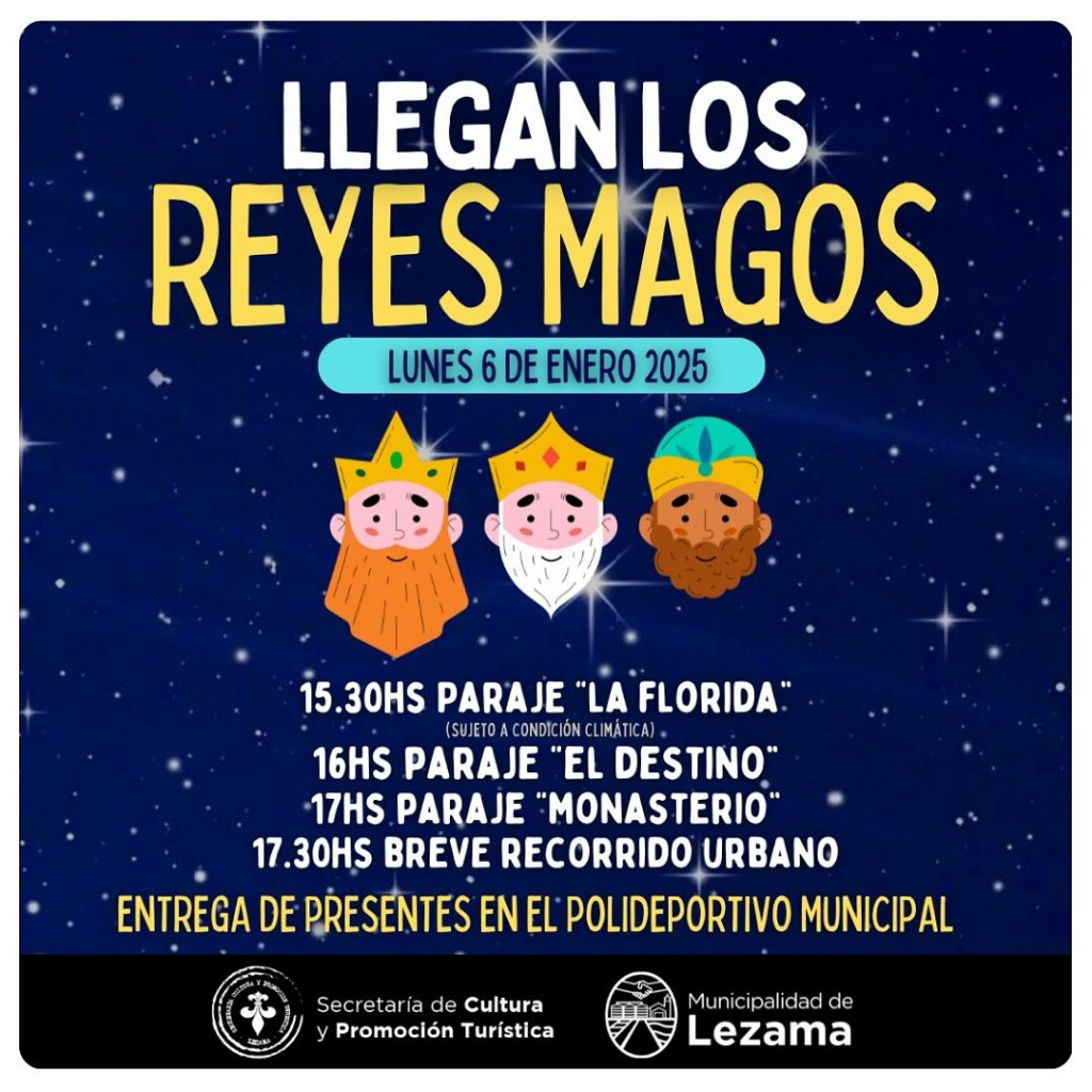 Llegan los Reyes Magos a Lezama