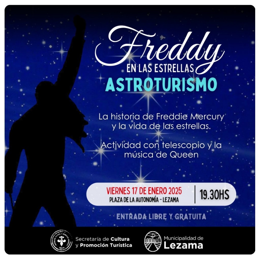 Astroturismo: llega a Lezama “Freddie en las Estrellas