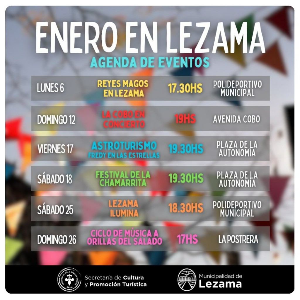 Enero en Lezama: agenda de actividades y espectáculos gratuitos