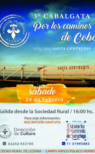 Se viene la Tercera Cabalgata por “Los Caminos de Cobo”