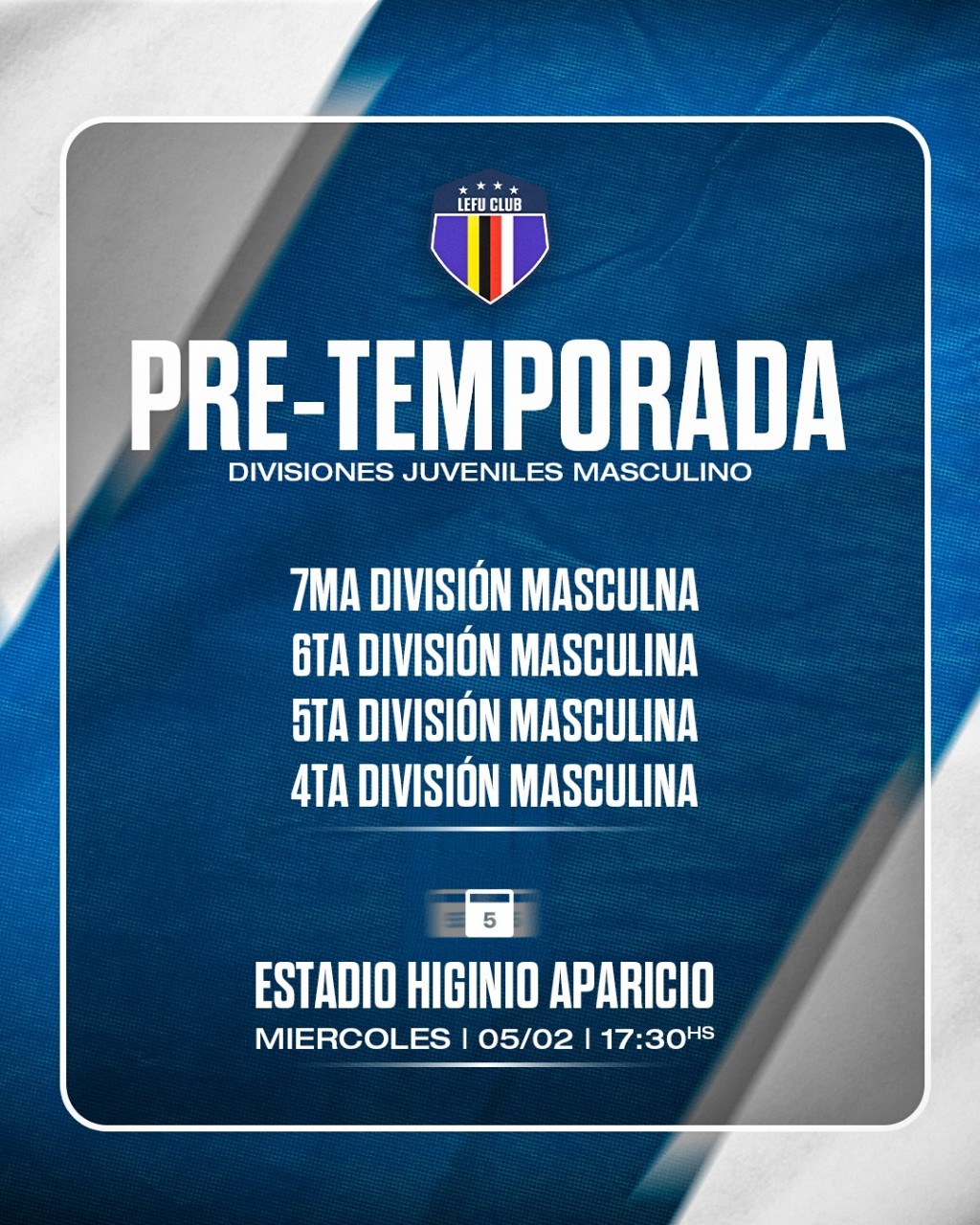 Comienzo de pretemporada