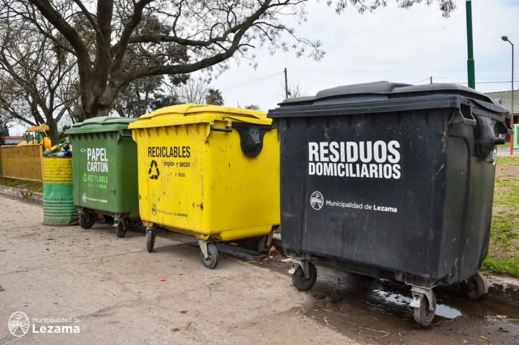 Recolección de residuos: el viernes 21 será de tarde 