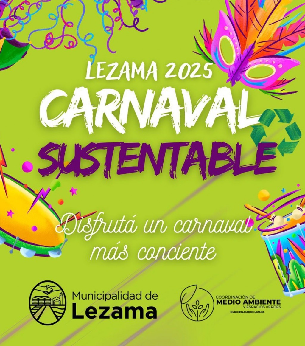 Lezama con Carnavales Sustentables