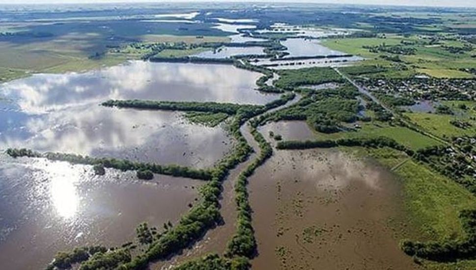 Casi 2 millones de hectáreas bajo el agua en la Provincia