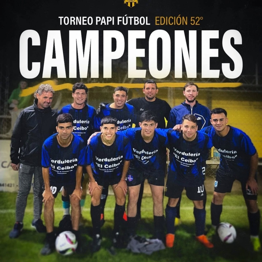Finalizó el Papi Fútbol