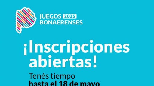Juegos Bonaerenses: últimos días de inscripción para el evento deportivo y cultural más grande de la provincia