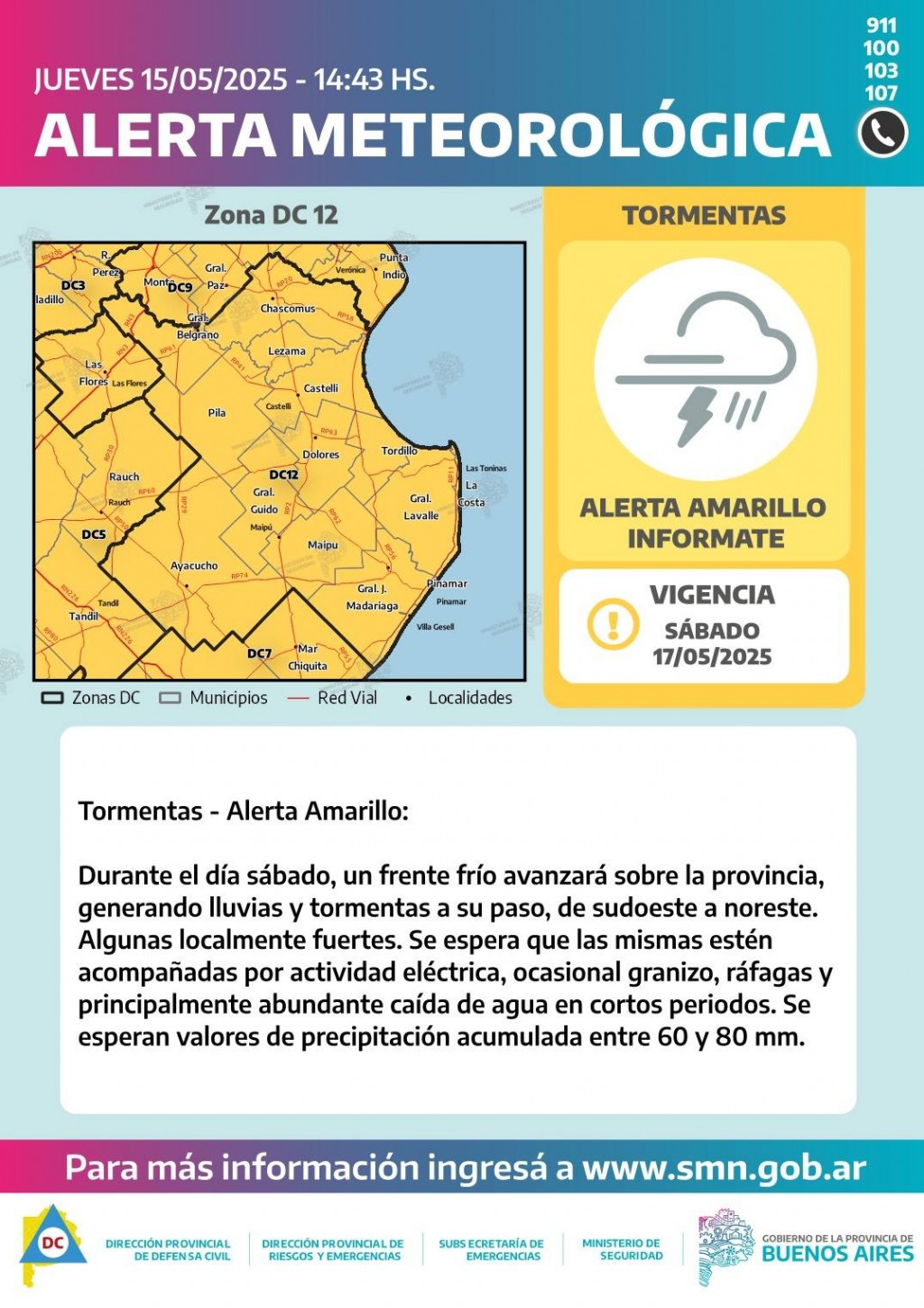 Alerta meteorológico
