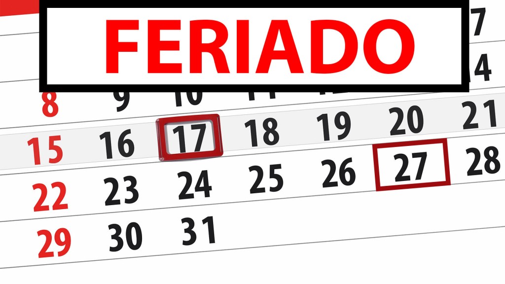Se vienen dos feriados XL