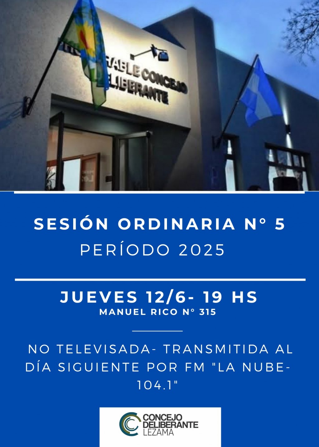 Sesionó el Concejo Deliberante