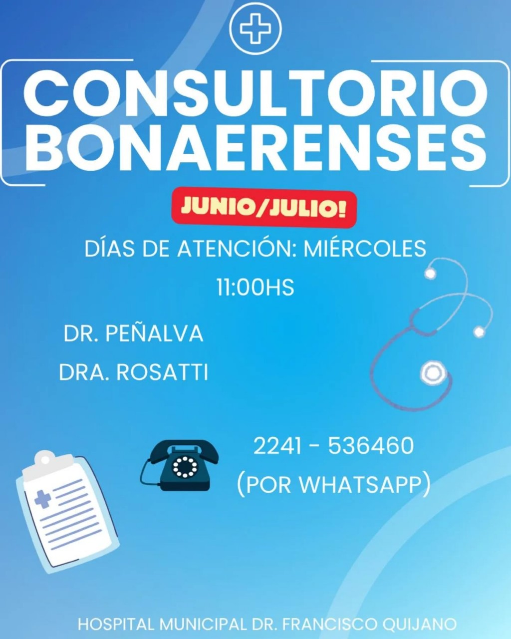 Atención médica por planillas de salud 