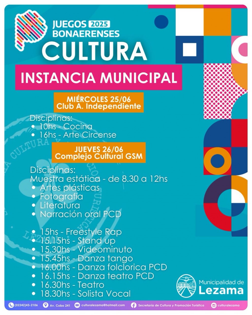 Dos jornadas a puro talento local 