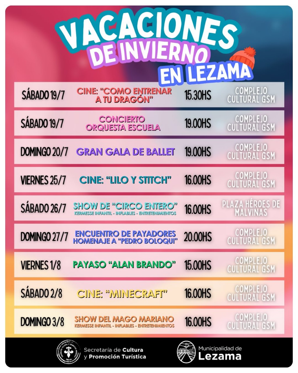 Vacaciones de Invierno en Lezama