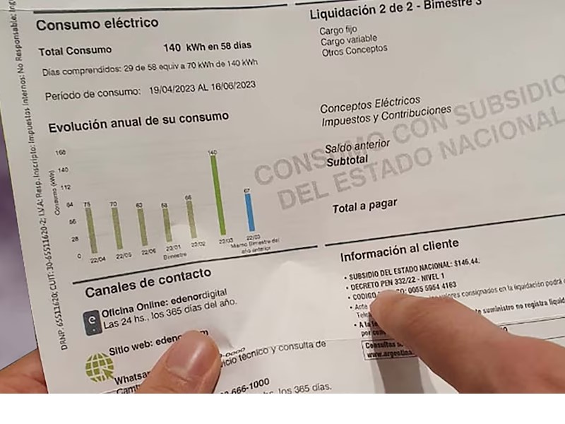 La Justicia autorizó a los municipios a cobrar tasas en facturas de luz y gas