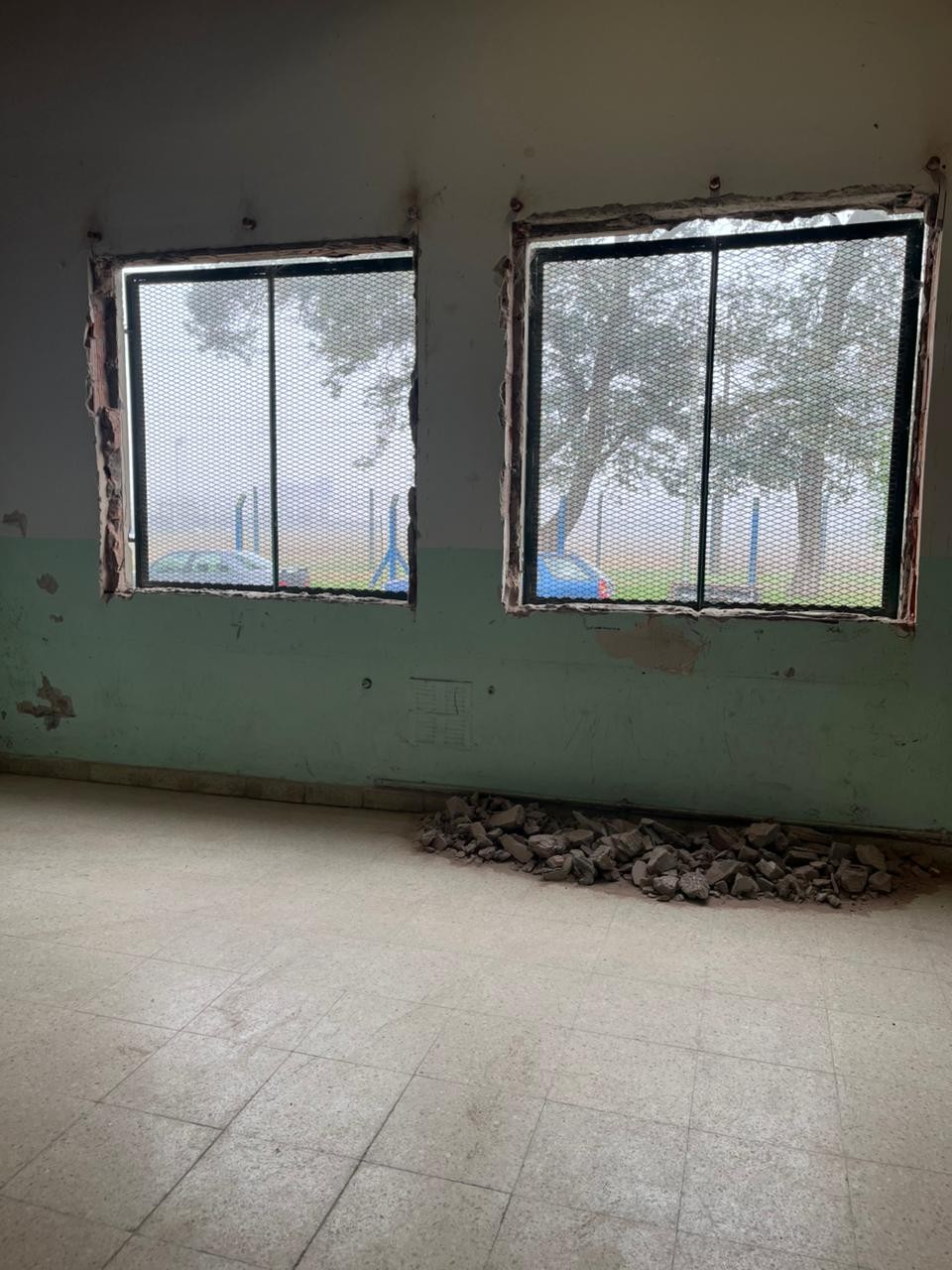Obras en las escuelas
