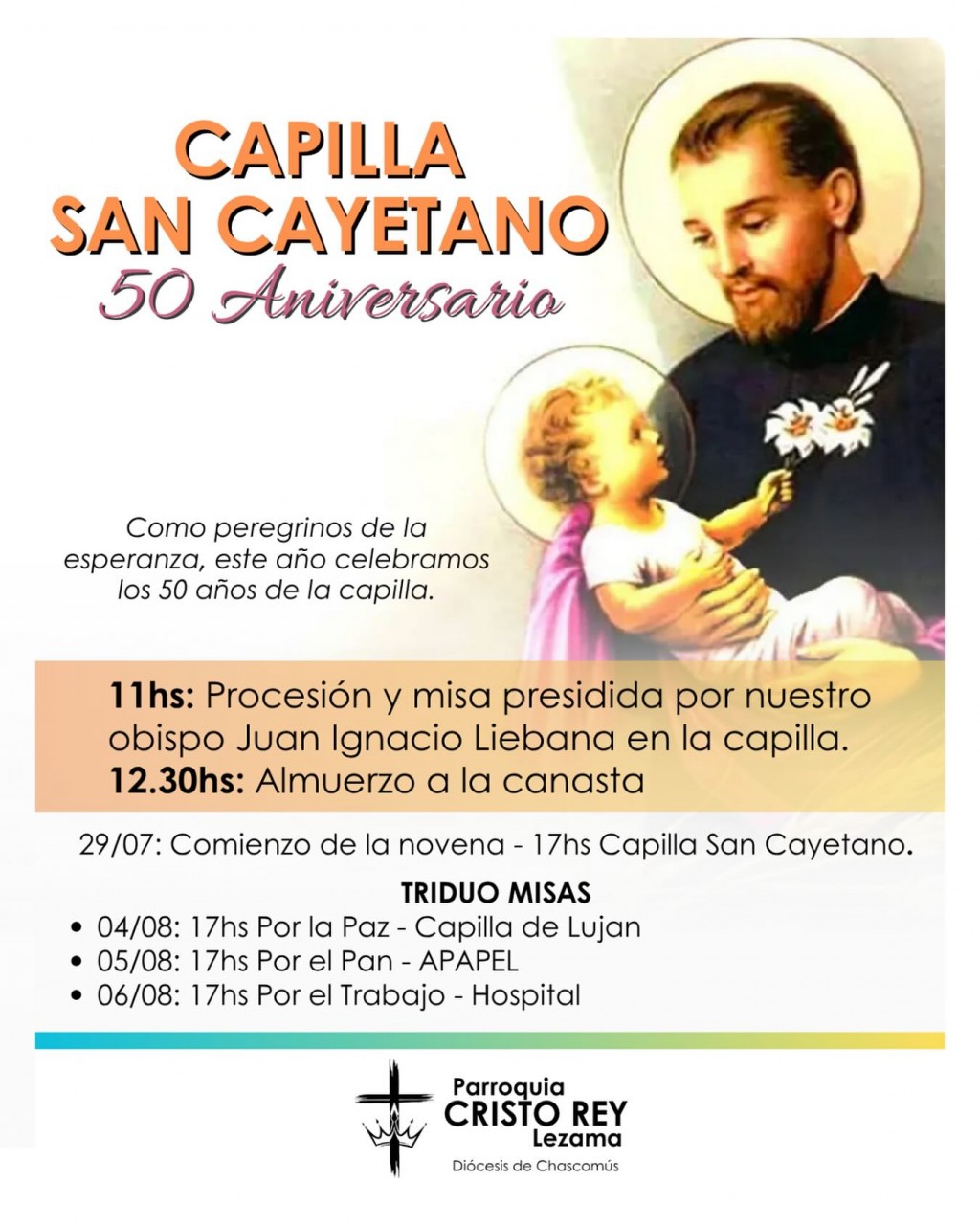 50° Aniversario de la Capilla San Cayetano 
