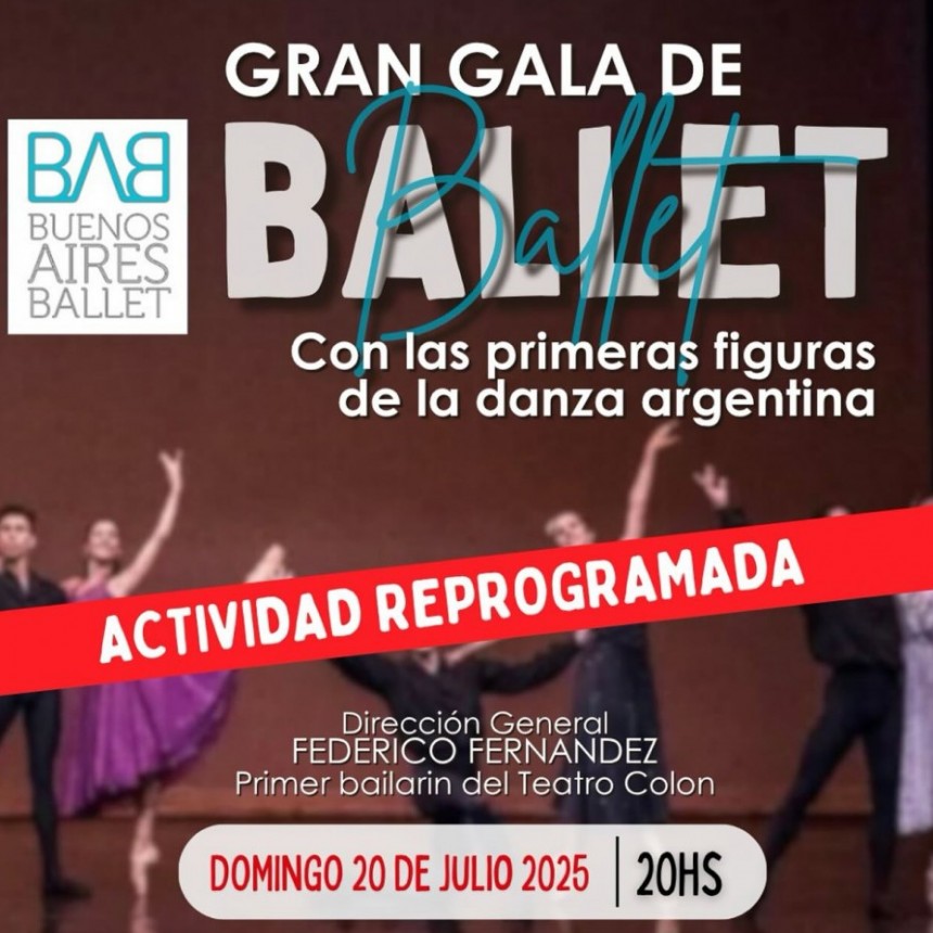 Actividad reprogramada