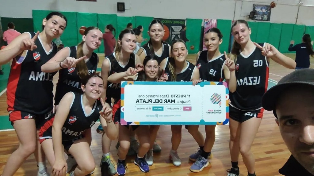 Las chicas de la U18 de básquet también estarán en Mar del Plata 