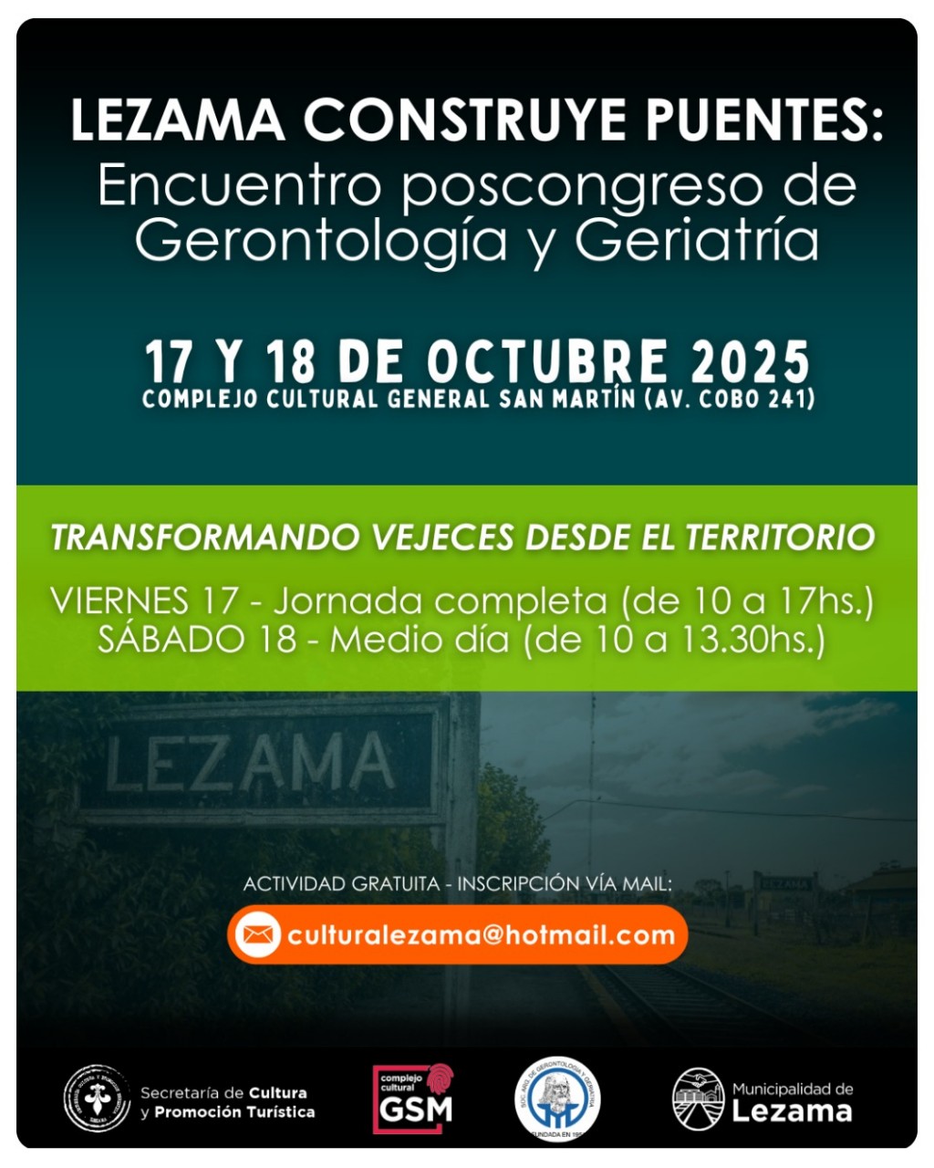 Primeras jornadas de gerontología en Lezama 
