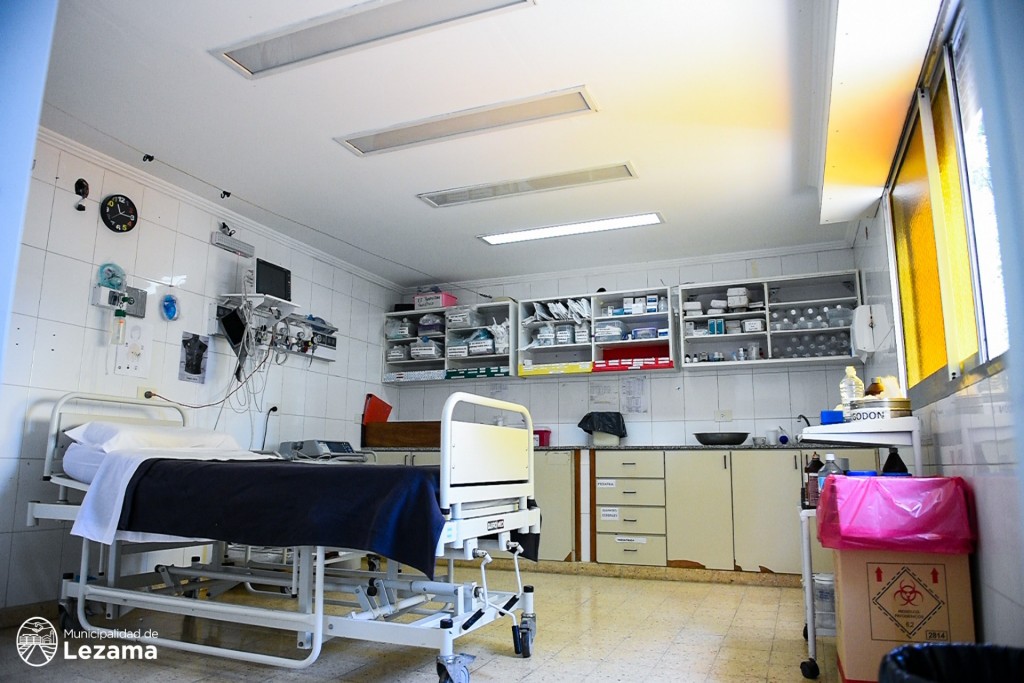 Se realizaron tareas de pintura en distintas dependencias del hospital