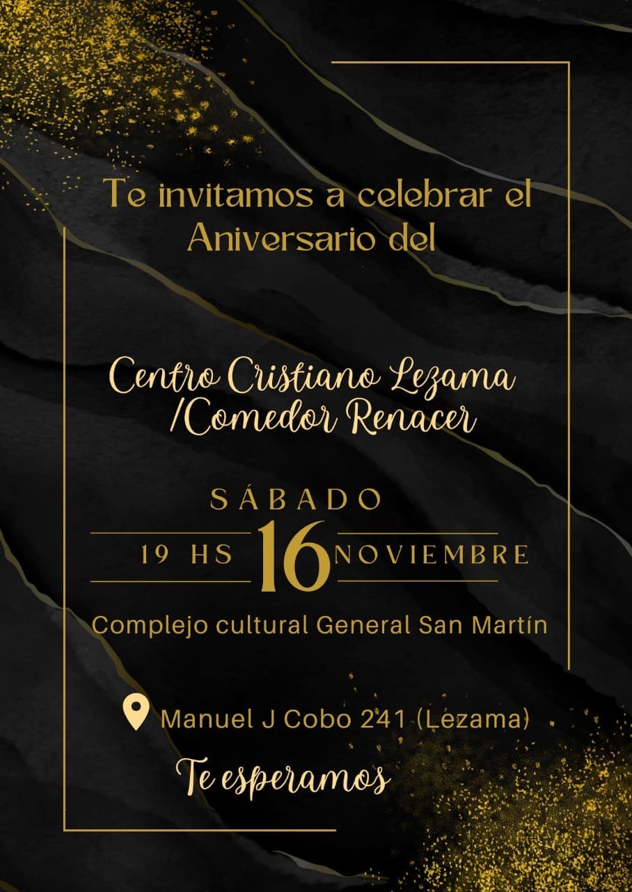 Aniversario del Centro Cristiano Lezama