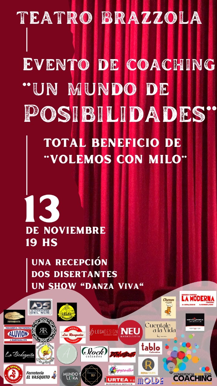   Evento solidario por Milo en el Teatro Brazzola  