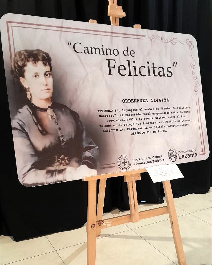 Este domingo Lezama inaugura el Camino de Felicitas