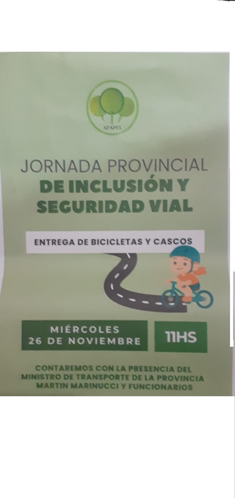 Jornada Provincial de Inclusión y Seguridad Vial