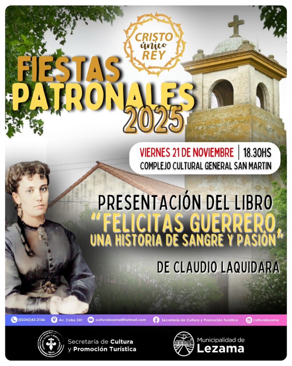 “Felicitas Guerrero, una historia de sangre y pasión”