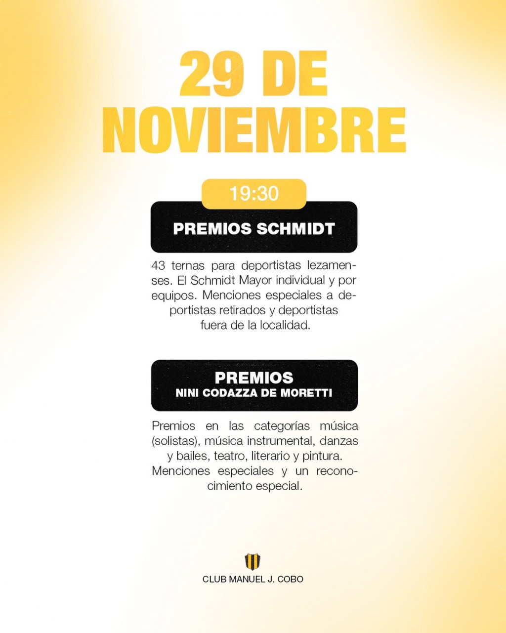 Premios Schmidt y Nini Codazza