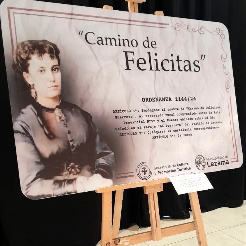 Este domingo Lezama inaugura el Camino de Felicitas
