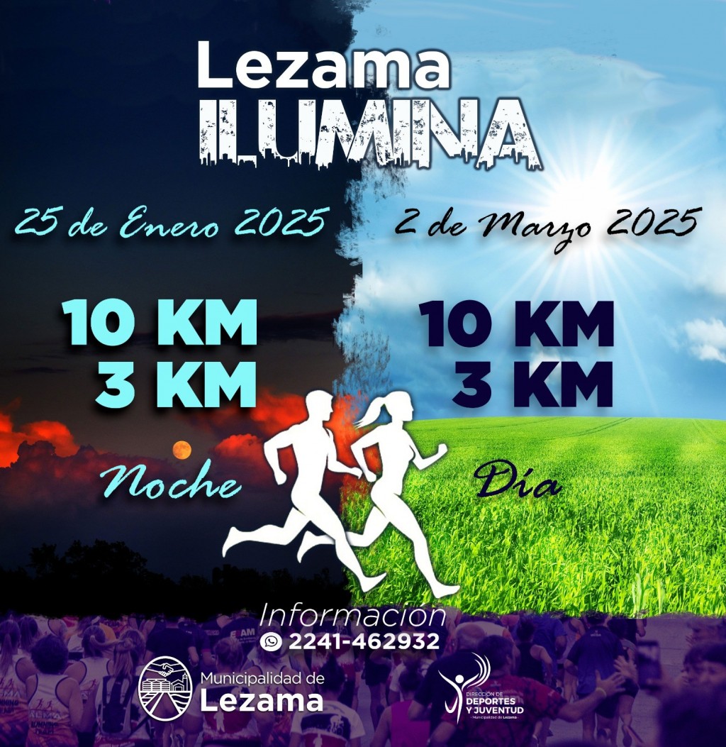 Lezama ilumina 2025: Abrimos la temporada de carreras con dos encuentros de 10 Km