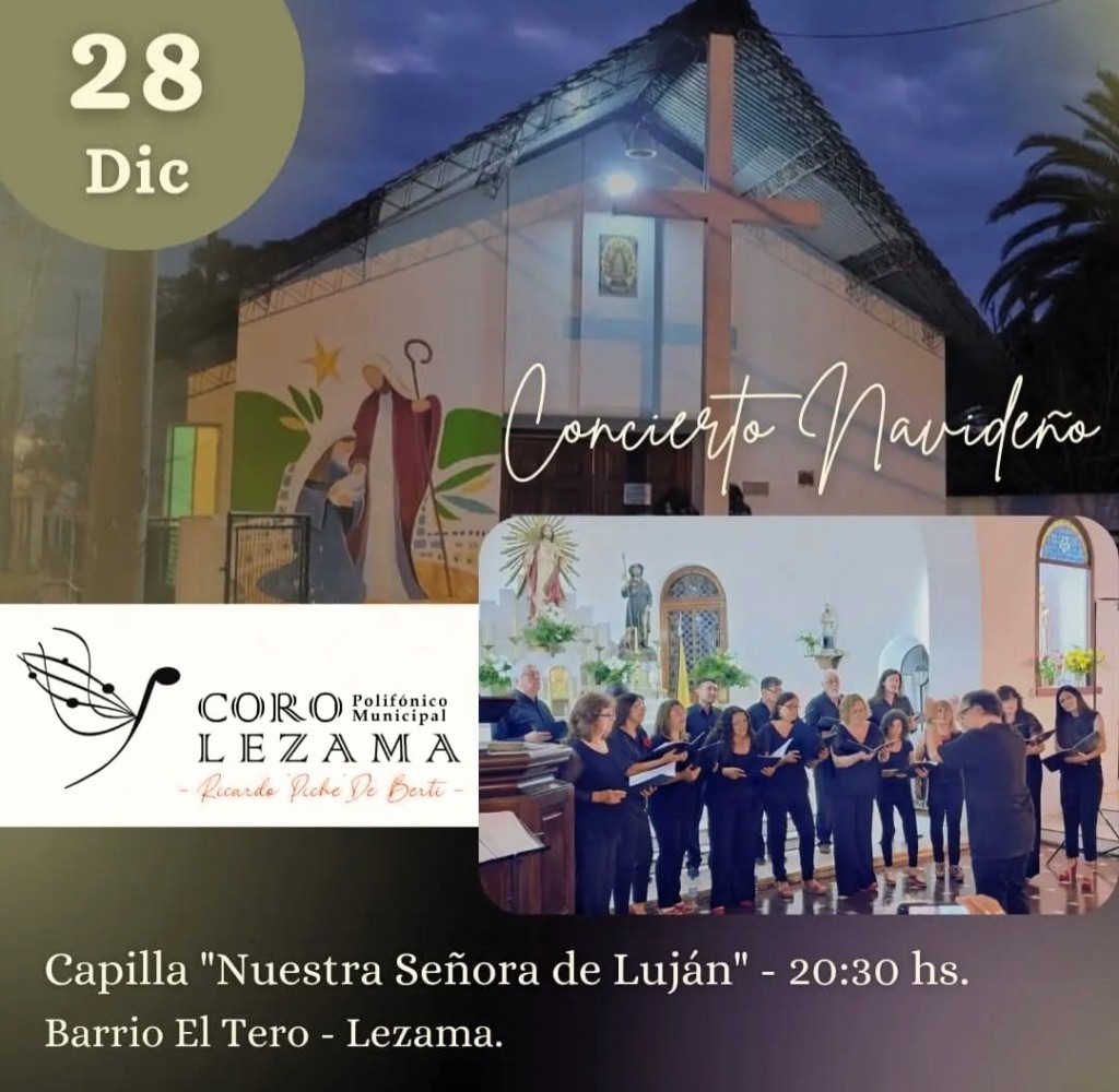 El coro local brindará un concierto navideño 