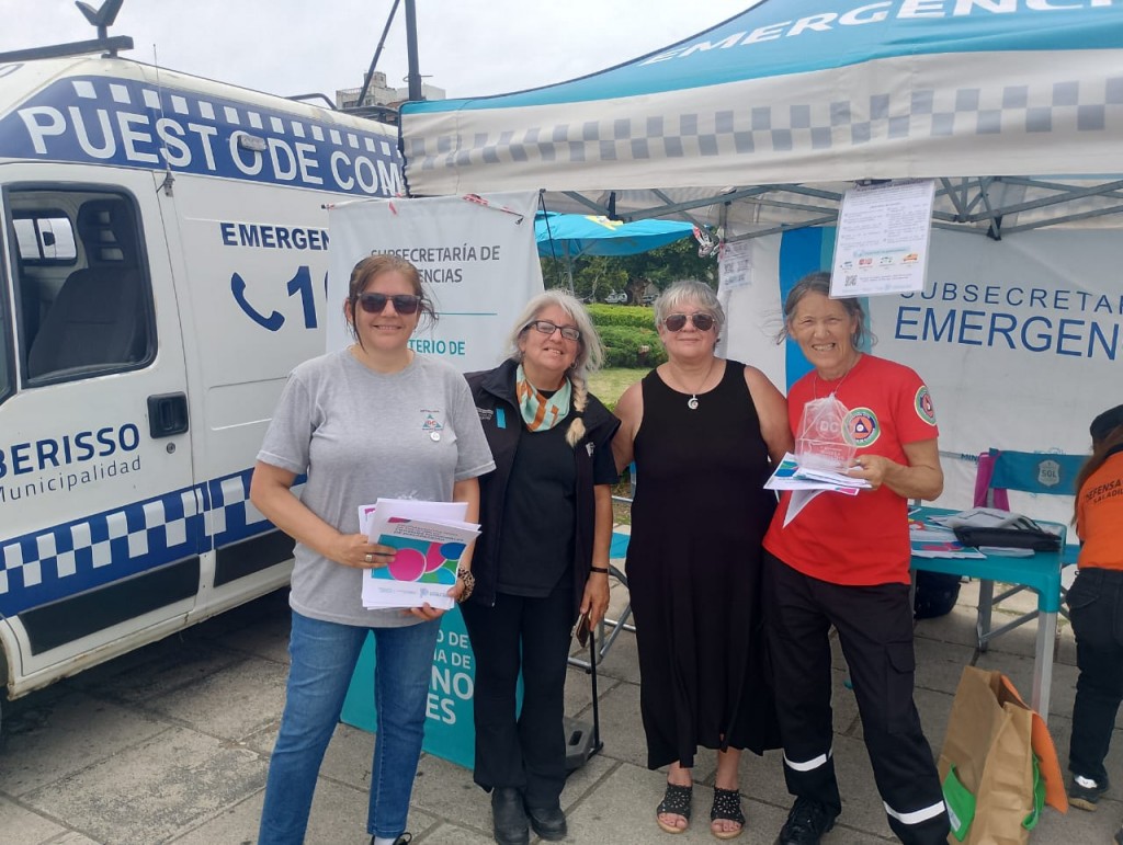 Lezama dijo presente en la conmemoración del Día de la Defensa Civil Nacional en La Plata