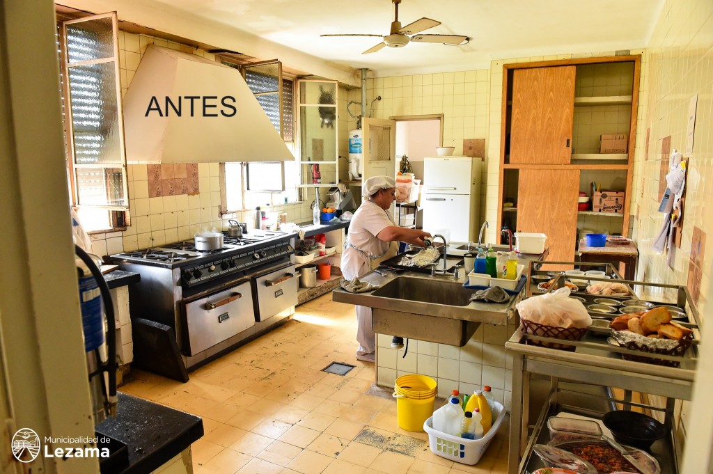 Ampliación de la cocina del hospital