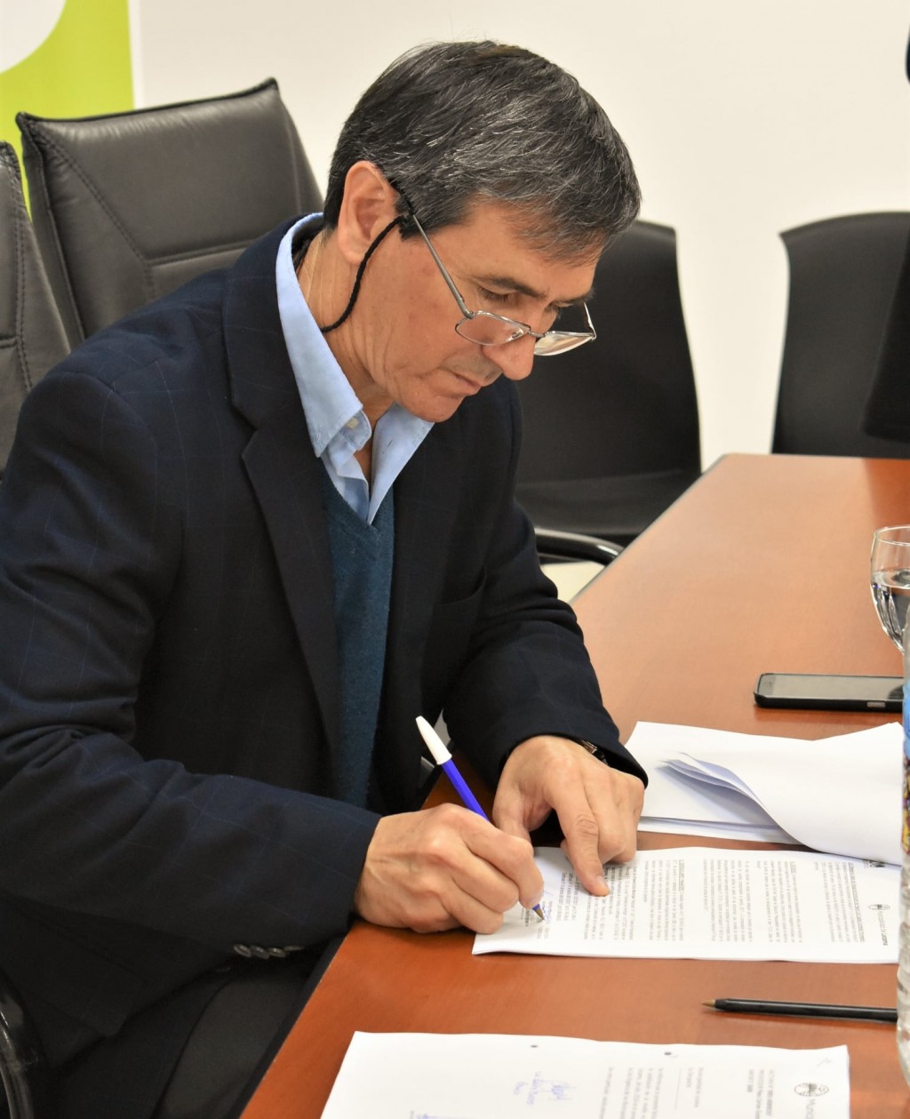 Último día de Harispe como intendente