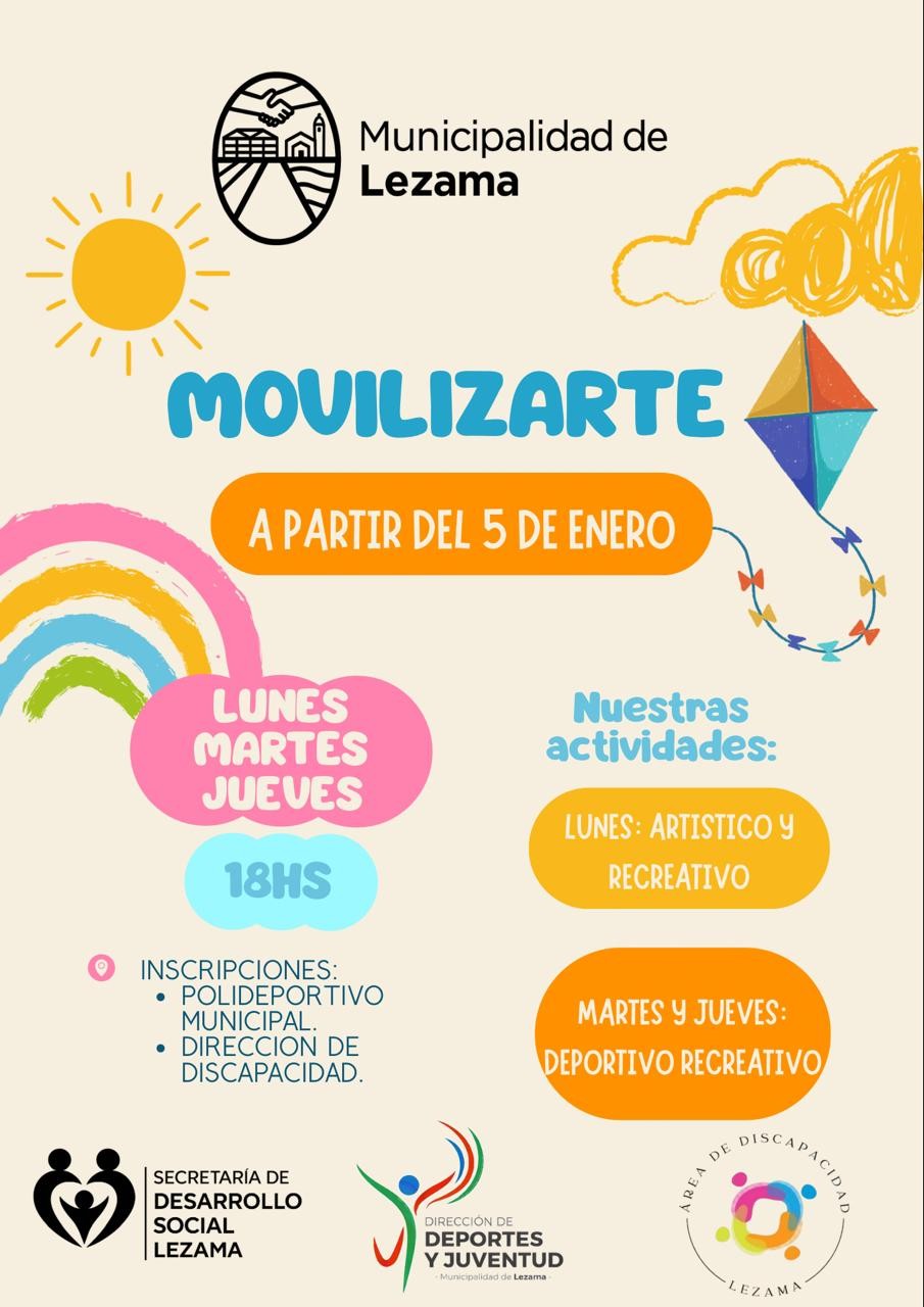 Está abierta la inscripción para el taller “Movilizarte” 