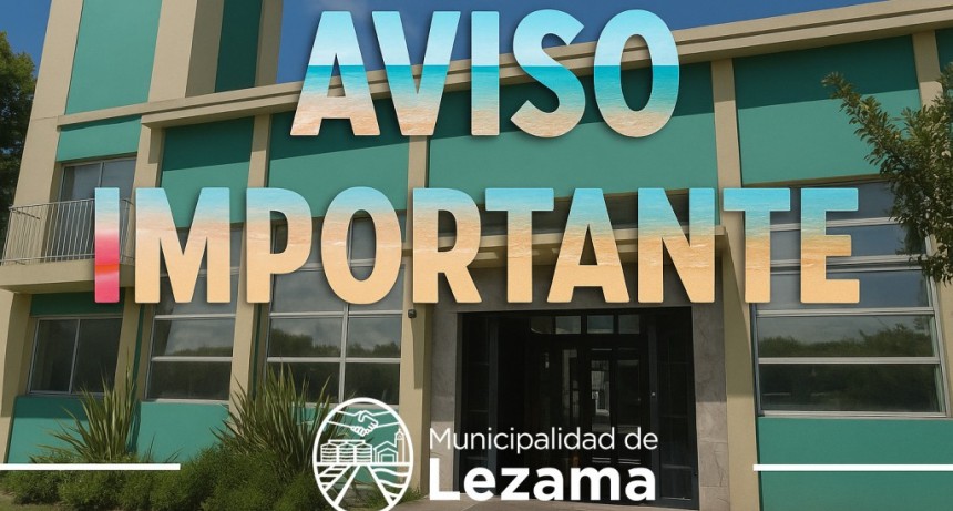 Cambio de horario en el Municipio