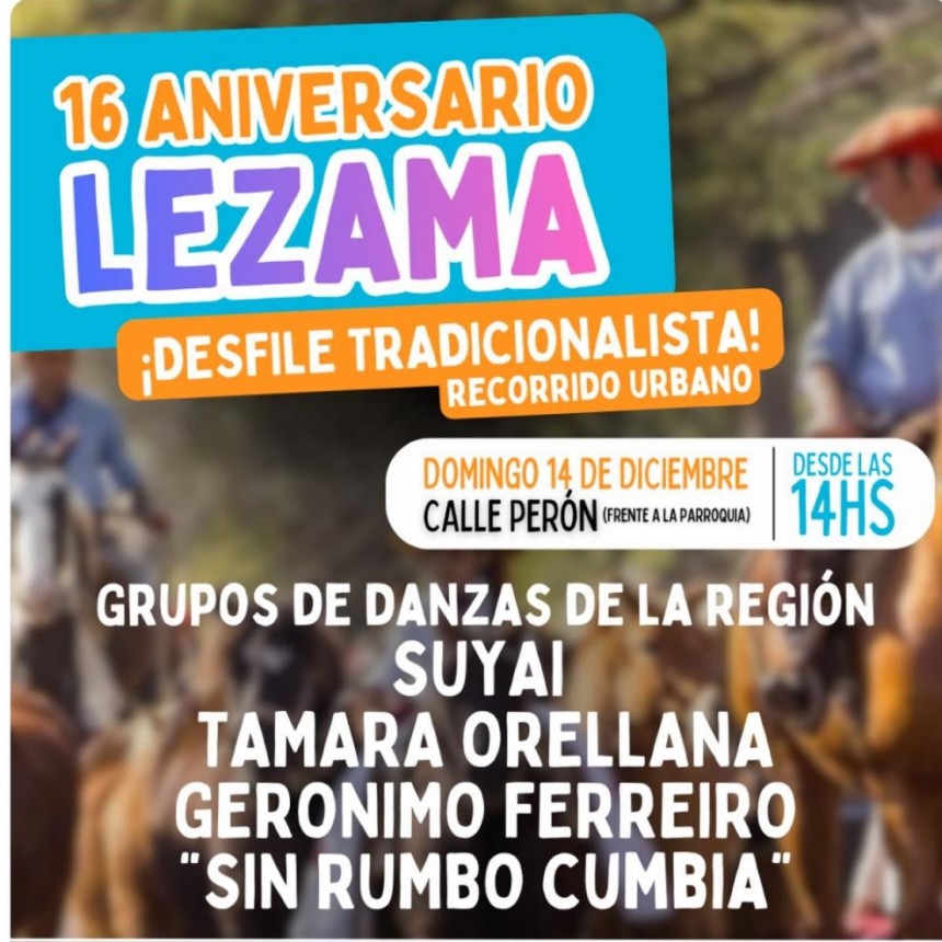 ¡Lezama cumple 16 años y lo festejamos juntos!