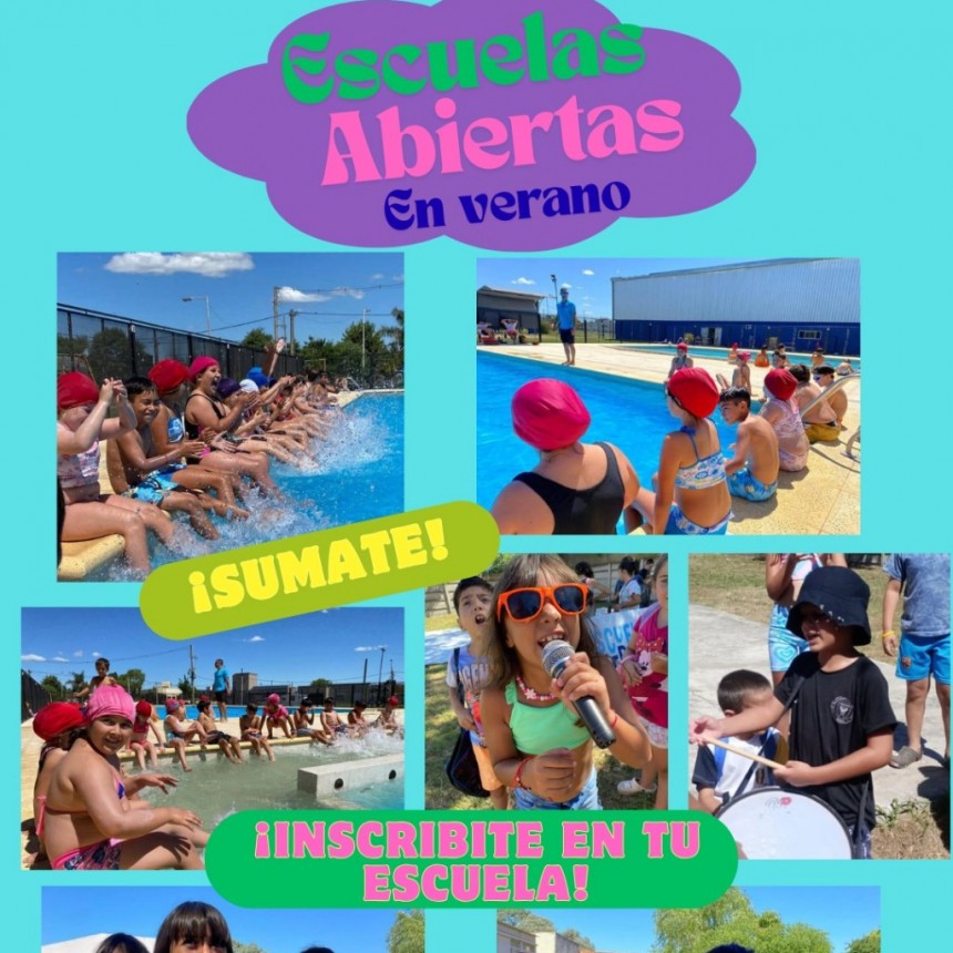 El 2 de enero comienza la Escuela Abierta en Verano